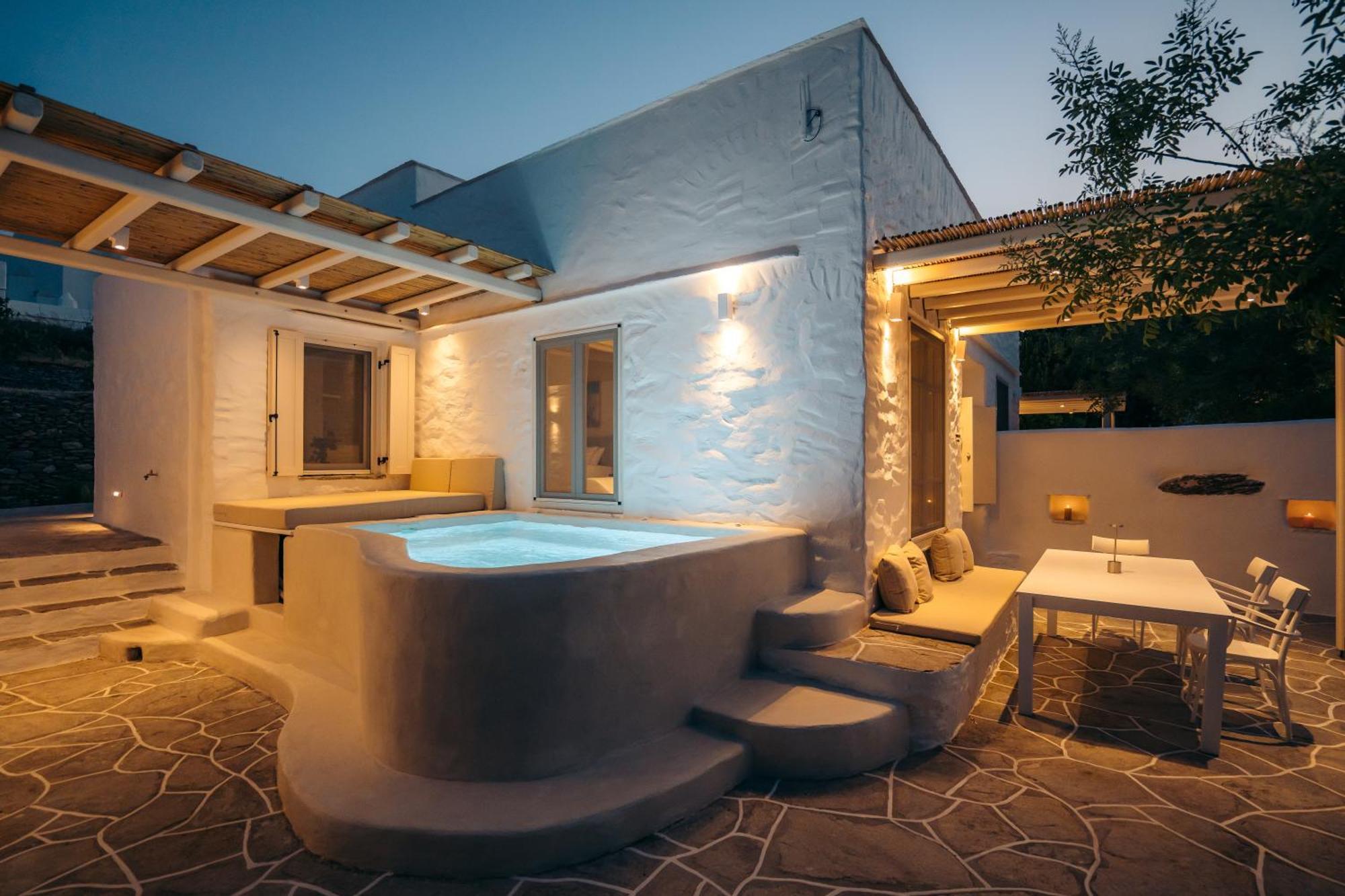 Rabagas Suites Luxury - In The Heart Of Sifnos アポロニア エクステリア 写真